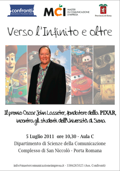 John Lasseter al Master MCI