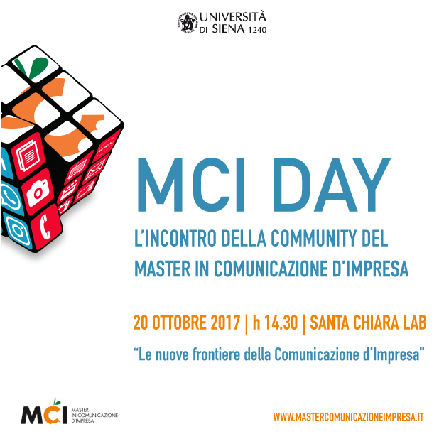 MCI DAY 2017. L'incontro della community del master in comunicazione d'impresa